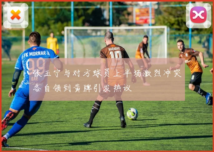 张玉宁与对方球员上半场激烈冲突各自领到黄牌引发热议